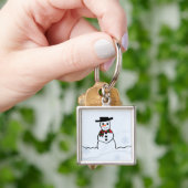 Snowman Sleutelhanger (Hand)