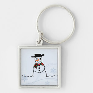 Snowman Sleutelhanger
