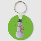 Snowman Sleutelhanger (Voorkant)