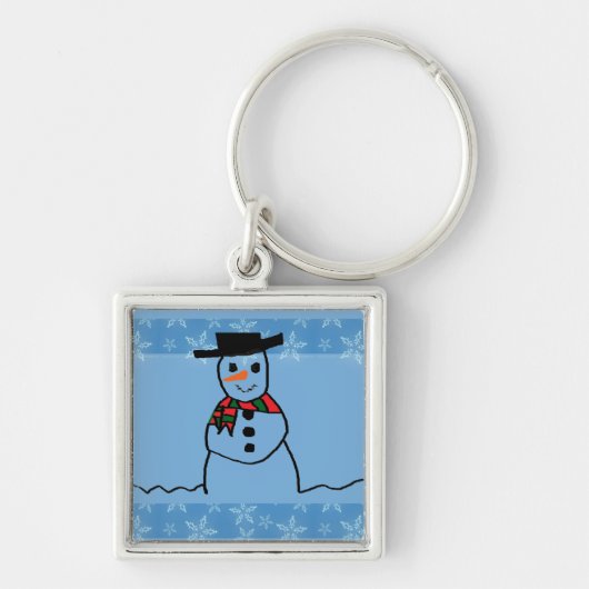 Snowman Sleutelhanger (Voorkant)