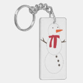 Snowman Sleutelhanger (Voorkant Links)