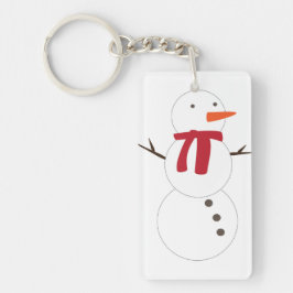 Snowman Sleutelhanger