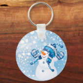 Snowman Sleutelhanger (Voorkant)