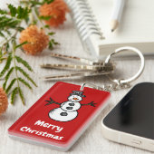 Snowman Sleutelhanger (Voorkant Rechts)