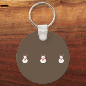 Snowman Sleutelhanger (Voorkant)