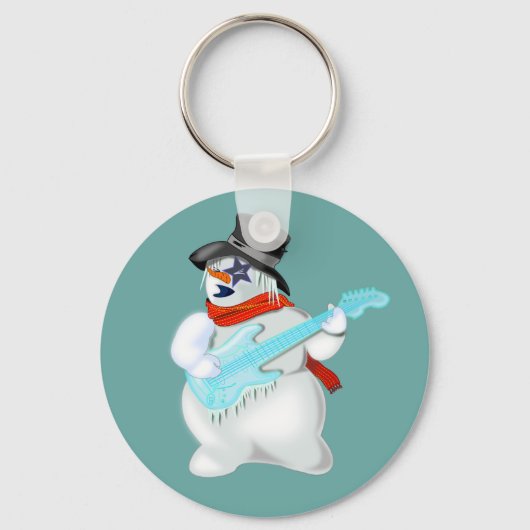Snowman Sleutelhanger (Voorkant)