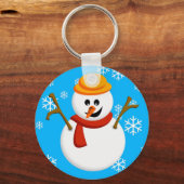 Snowman Sleutelhanger (Voorkant)