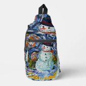 Snowman Sling Bag (Voorkant)