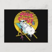 Snowman smelten, zo heet om cool te zijn briefkaart (Voorkant)