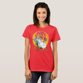 Snowman smelten, zo heet om cool te zijn t-shirt (Voorkant volledig)