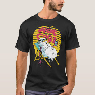 Snowman smelten, zo heet om cool te zijn t-shirt