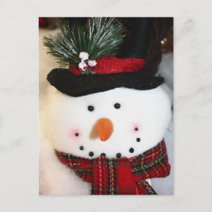 Snowman Smile Briefkaart