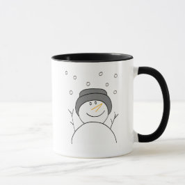 Snowman Smiling Mok