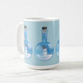 Snowman sneeuwbolletje koffiemok (Voorkant links)