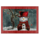 Snowman Snijplank (Voorkant)