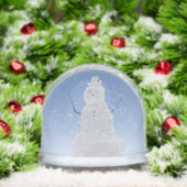 Snowman Snow Globe Personalized Winter Snowglobes Sneeuwbol (Kerstmis)
