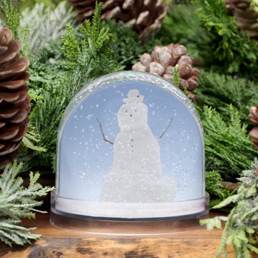 Snowman Snow Globe Personalized Winter Snowglobes Sneeuwbol (Winter)
