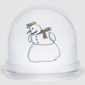 Snowman snow globe sneeuwbol (Voorkant)