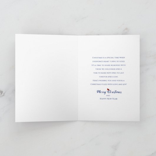 Snowman Snow-Wereldbol, Iemand Specil Kaart (Binnen)