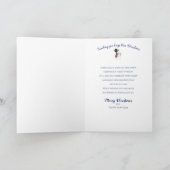 Snowman Snow-Wereldbol, kleindochter Kaart (Binnen)