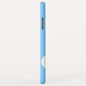 Snowman Snowball Festive Winter Custom Monogram Case-Mate iPhone Case (Achterkant/rechts)