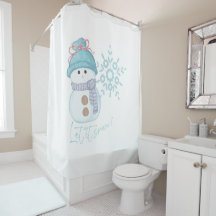Snowman Snowflake Laat het nu winter worden