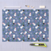 Snowman Snowflake Winter Holiday Tissue Paper Tissuepapier (Craft)