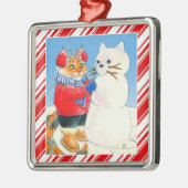 Snowman snowman snoeprietkerstversiering metalen ornament (Links)