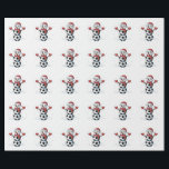 Snowman Soccer Christmas Santa Baseball Sport Cadeaupapier<br><div class="desc">Voetbal Sneeuwman Xmas,  Grappig football Sneeuwman,  Kerst 2025 Voetbal Design,  Sport thema vakantie,  Feestelijke voetballen,  Kerstmis voor football liefhebbers,  Kerst Sneeuwman Graphic,  Winter voetbal plezier,  Kerst voetbal humor,  Vakantie voetbal stijl</div>