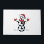 Snowman Soccer Christmas Santa Baseball Sport Deurmat<br><div class="desc">Voetbal Sneeuwman Xmas, Grappig football Sneeuwman, Kerst 2025 Voetbal Design, Sport thema vakantie, Feestelijke voetballen, Kerstmis voor football liefhebbers, Kerst Sneeuwman Graphic, Winter voetbal plezier, Kerst voetbal humor, Vakantie voetbal stijl</div>