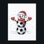 Snowman Soccer Christmas Santa Baseball Sport Uitnodiging Briefkaart<br><div class="desc">Voetbal Sneeuwman Xmas,  Grappig football Sneeuwman,  Kerst 2025 Voetbal Design,  Sport thema vakantie,  Feestelijke voetballen,  Kerstmis voor football liefhebbers,  Kerst Sneeuwman Graphic,  Winter voetbal plezier,  Kerst voetbal humor,  Vakantie voetbal stijl</div>