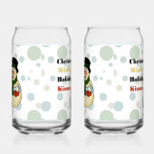 Snowman Soda Glass Blikvorm Glas (Rechts)