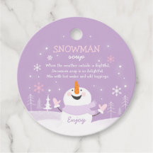 Snowman Soup-kerstcadeautje met warme chocolade