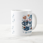 Snowman Specialty Mug Grote Koffiekop (Voorkant rechts)