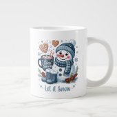 Snowman Specialty Mug Grote Koffiekop (Rechts)