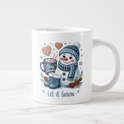 Snowman Specialty Mug Grote Koffiekop (Rechts)