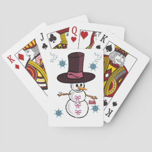 Snowman-speelkaartdeck Speelkaarten