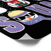 Snowman Squad Funny Family Matching, Teacher And S Poster (Hoek)