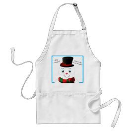 snowman standaard schort