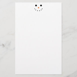 Snowman Stationery Briefpapier