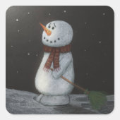 Snowman Sticker (Voorkant)