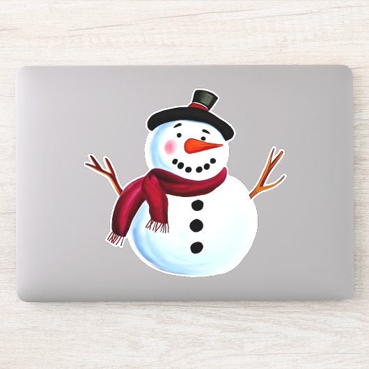 Snowman Sticker (Computer)
