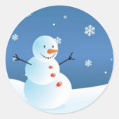 Snowman Sticker (Voorkant)