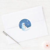 Snowman Sticker (Envelop)