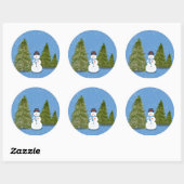 Snowman sticker  (Vel)