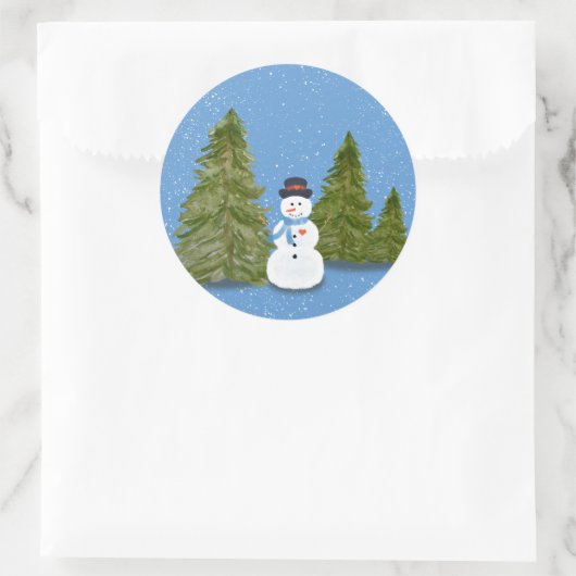 Snowman sticker  (Tas)