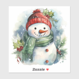 Snowman Sticker
