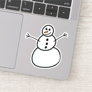 Snowman Sticker