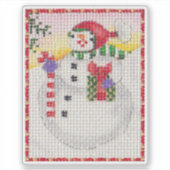 Snowman Sticker (Voorkant)