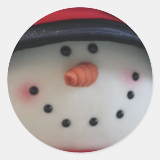 Snowman Sticker (Voorkant)